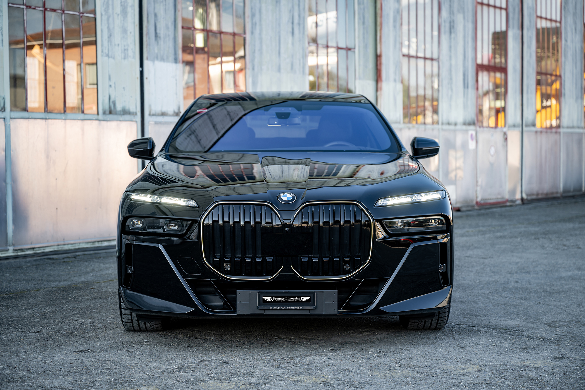 BMW 740 BMW 740 front view