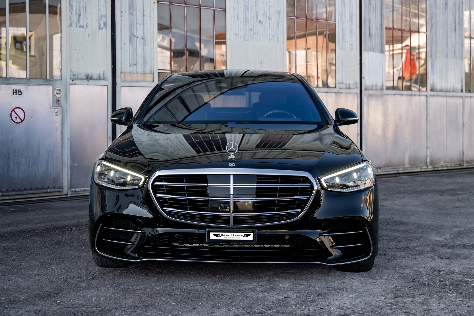 Mercedes S-Klasse Frontansicht