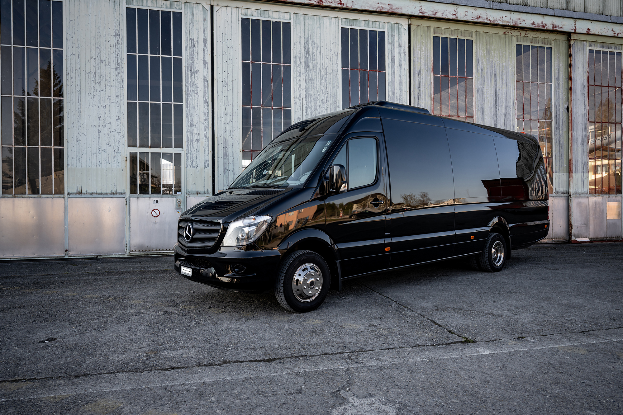 Mercedes Sprinter Seitenansicht