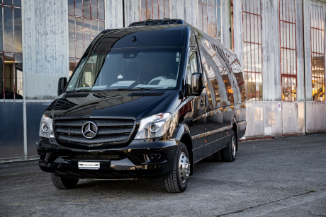 Mercedes Sprinter three-quarter view
