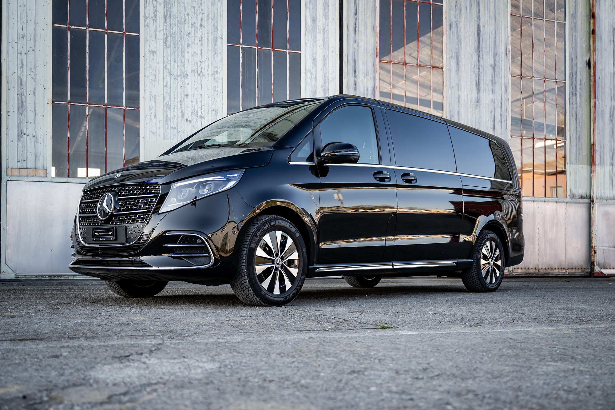 Mercedes V-Klasse Mercedes V-Klasse Seitenansicht