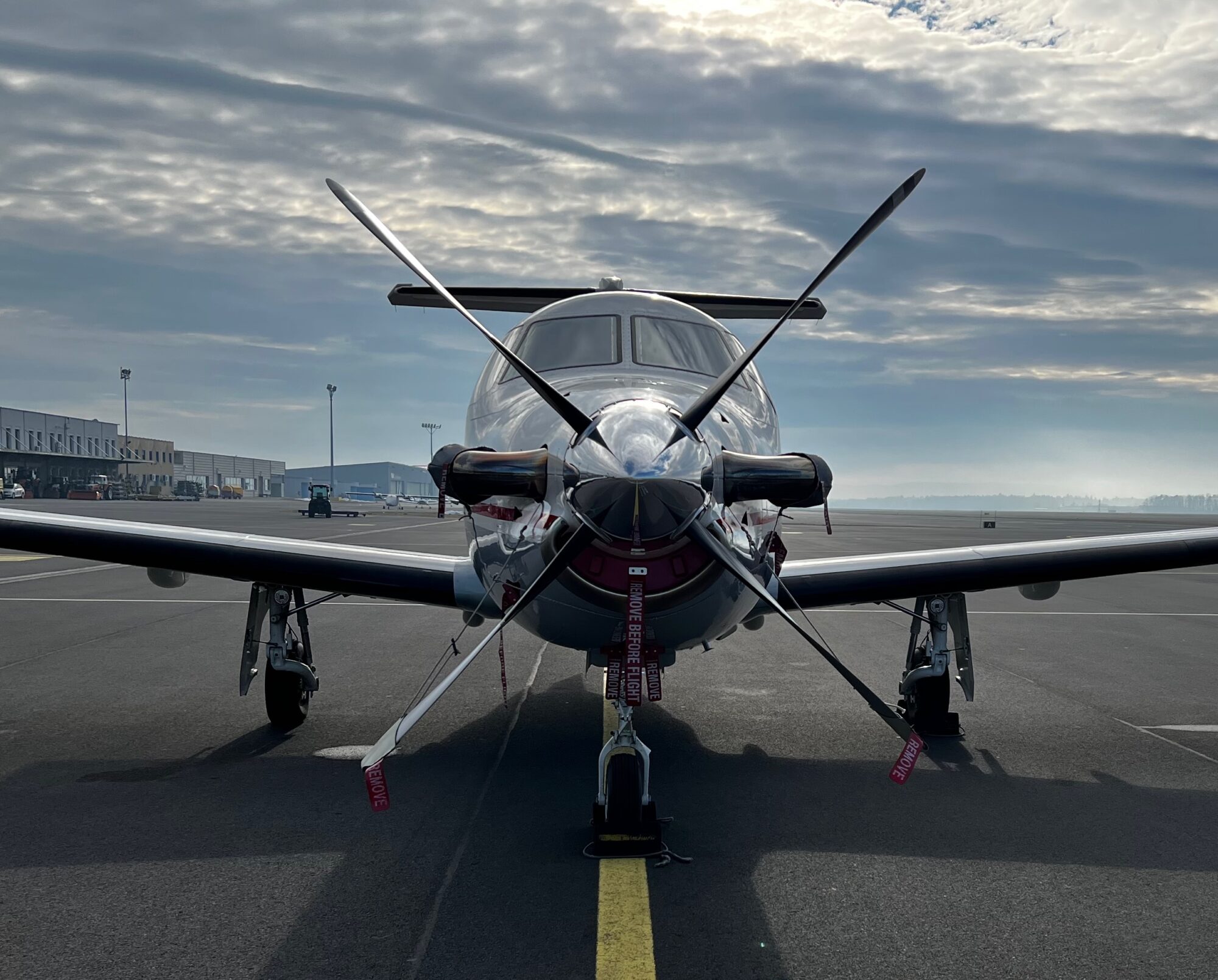 Pilatus PC-12 - Frontansicht