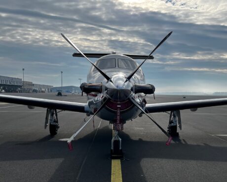 Pilatus PC-12 - Frontansicht